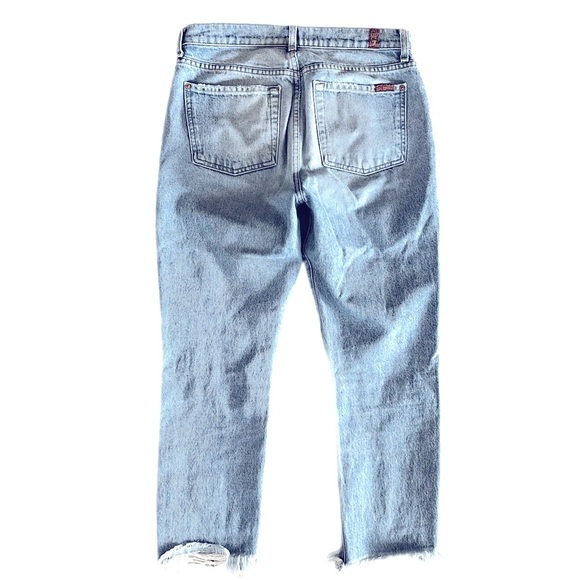 7 For All Man Kind High Waisted Josefina in Vintage Wythe 2 Size 27 - Picture 6 of 8